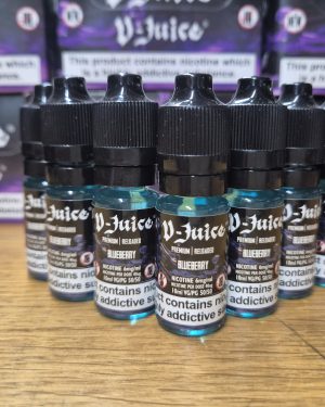 20 x V-Juice Blueberry (6mg 50/50)