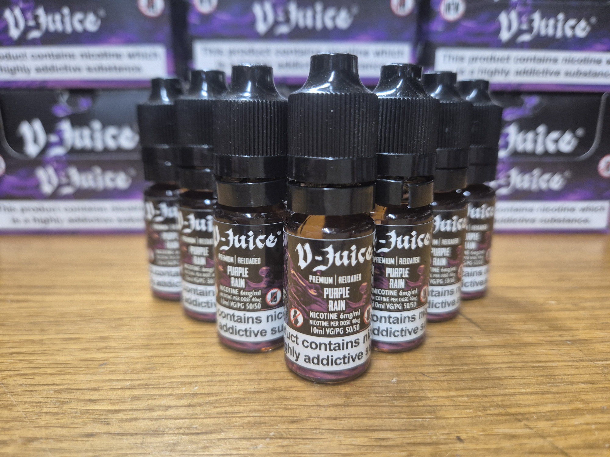 20 x V-Juice Purple Rain (6mg 50/50)