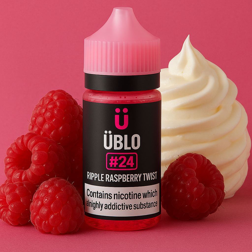 Ublo #24 - Ripple Raspberry Twist (120ml Shortfill)